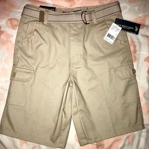 Youth boys uniform shorts